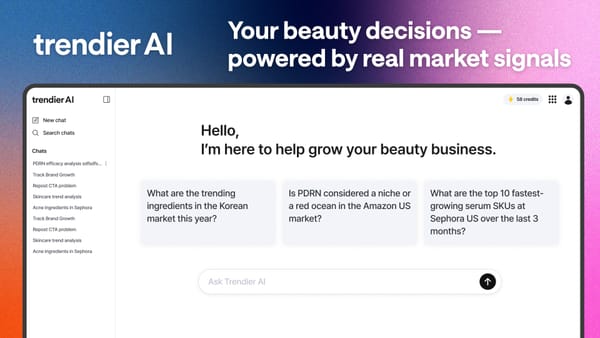 [코스인코리아닷컴] 트렌디어AI, ‘트렌드 검증 AI’ 공개... “한 달 걸리던 시장 검증, 하루로 압축”